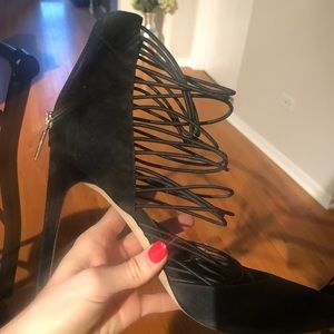 BCBG Strapped High Heels- WORN ONCE